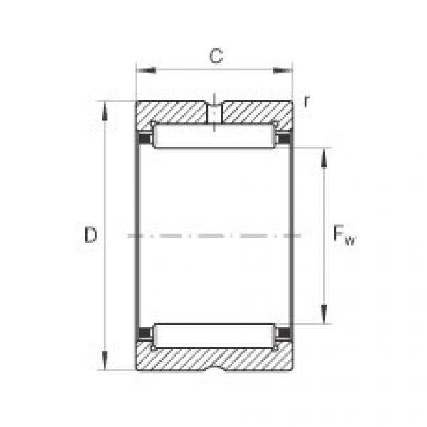 Bearing NK16/16 INA #1 image