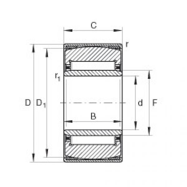 Bearing PNA20/42 INA #1 image