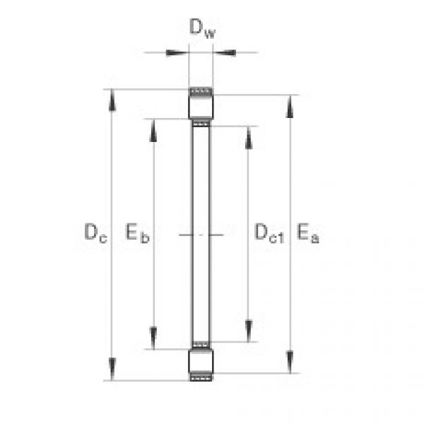 Bearing K81104-TV INA #1 image