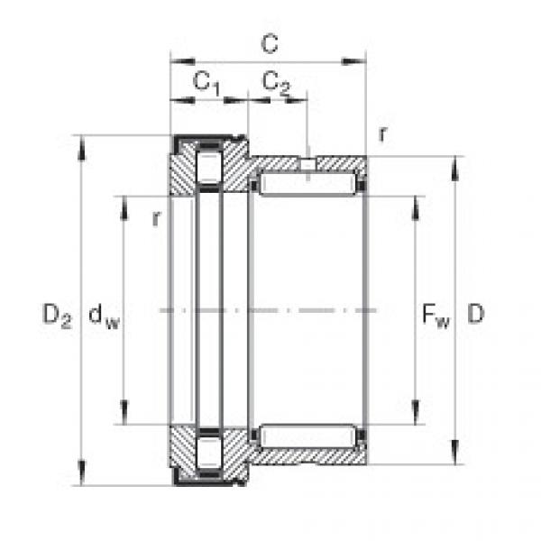 Bearing NKXR15-Z INA #1 image