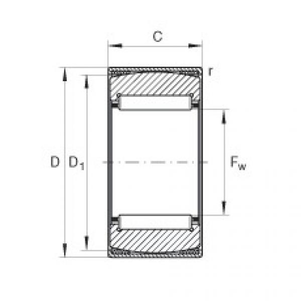 Bearing RPNA25/42 INA #1 image