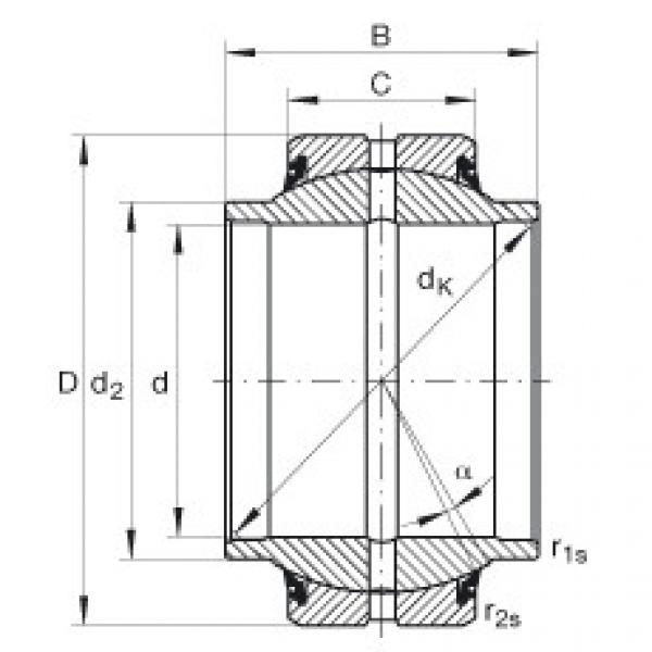 Bearing GE30-HO-2RS INA #5 image