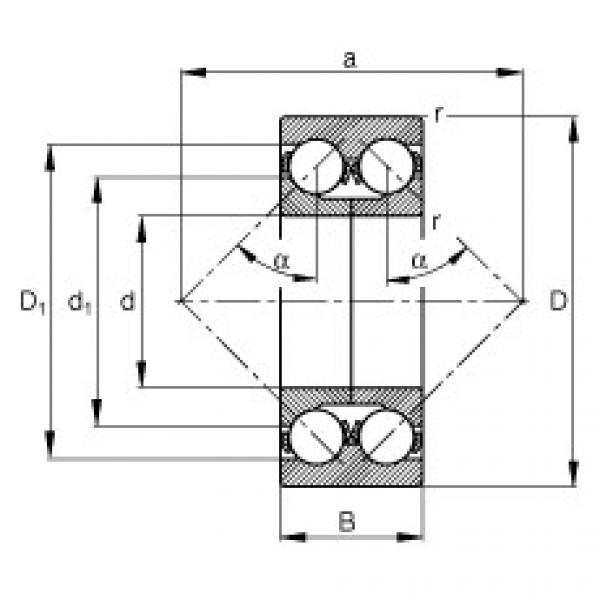 Bearing 3310-DA-MA FAG #1 image