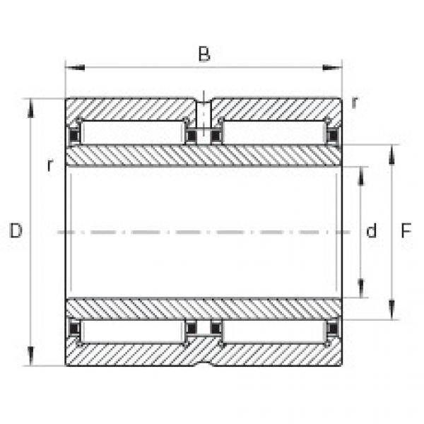 Bearing NA6907-ZW INA #1 image