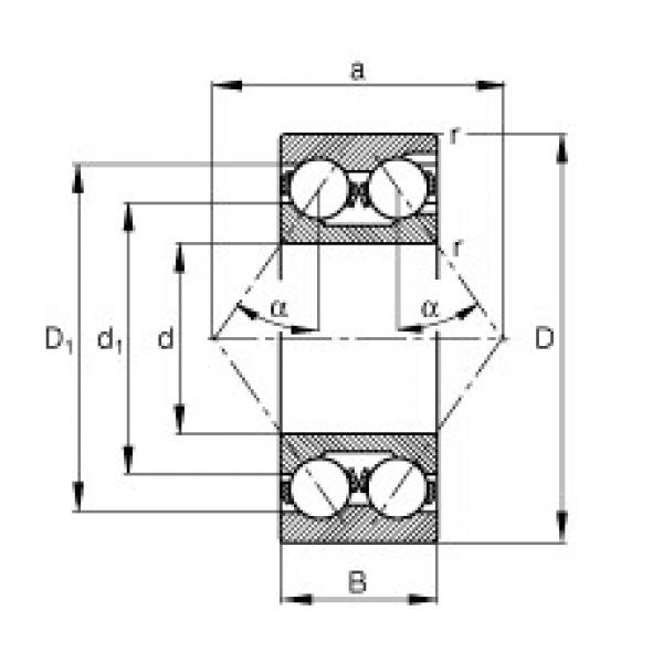 Bearing 3217 FAG #1 image