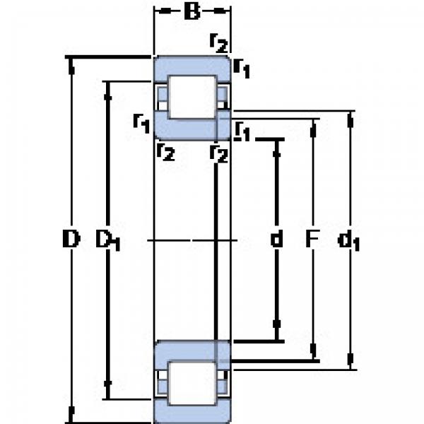 Bearing 313450 B SKF #5 image