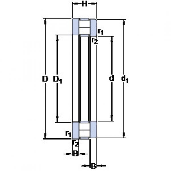 Bearing 89312 TN SKF #1 image