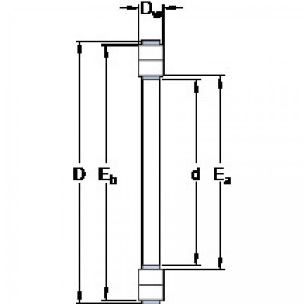 Bearing K 89307 TN SKF #1 image