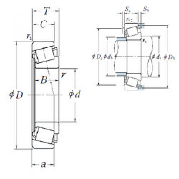 Bearing 30202 NSK #1 image