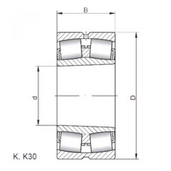 Bearing 239/710 KCW33 CX #5 image