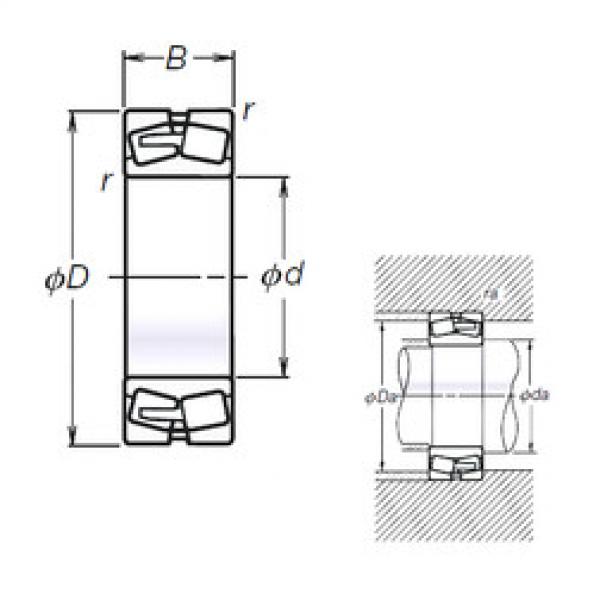 Bearing 23932L11CAM NSK #5 image