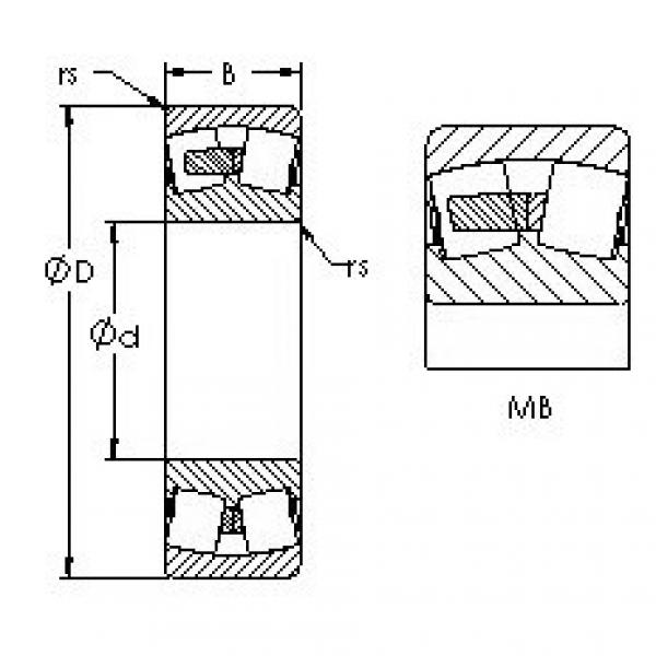 Bearing 24036MB AST #5 image