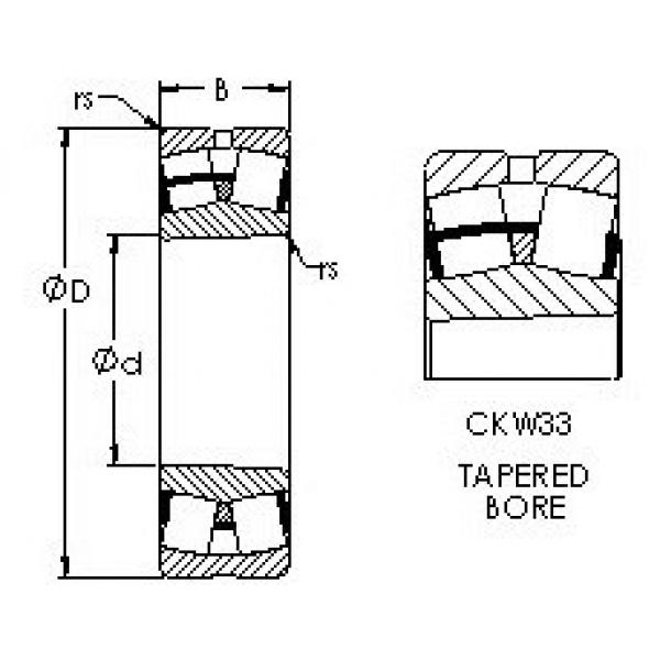 Bearing 24136CYK30W33 AST #5 image