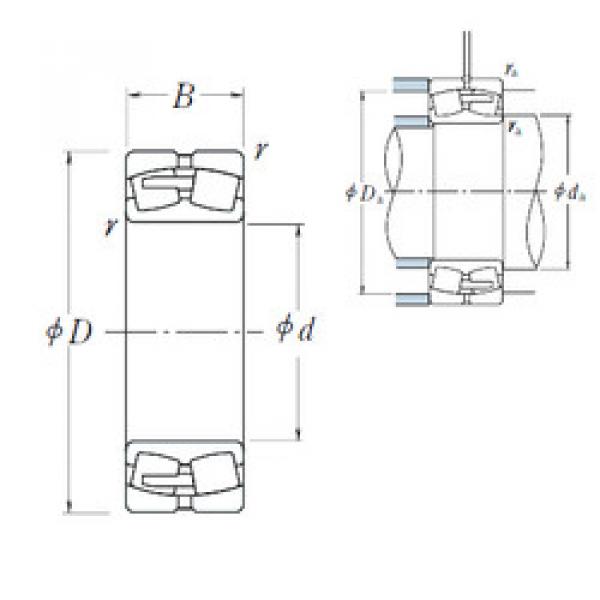 Bearing 239/670CAE4 NSK #5 image