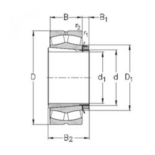 Bearing 239/710-K-MB-W33+OH39/710-H NKE #5 image