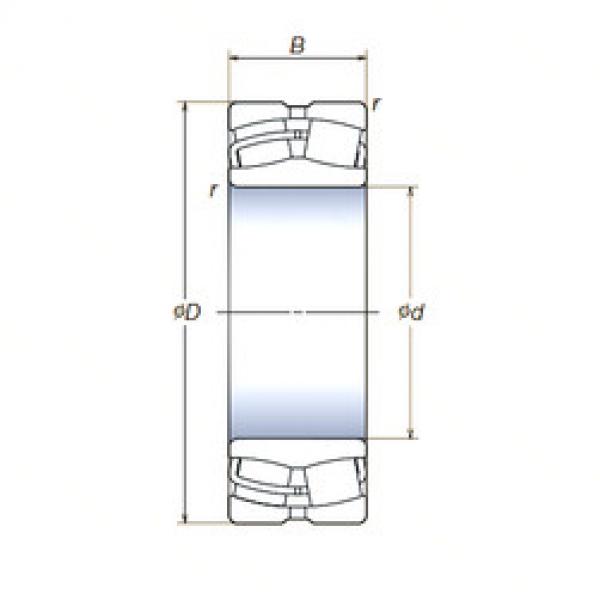 Bearing 24020SWRCg2E4 NSK #5 image