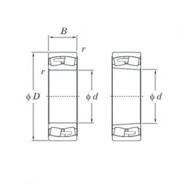 Bearing 239/800RHAK KOYO #5 image