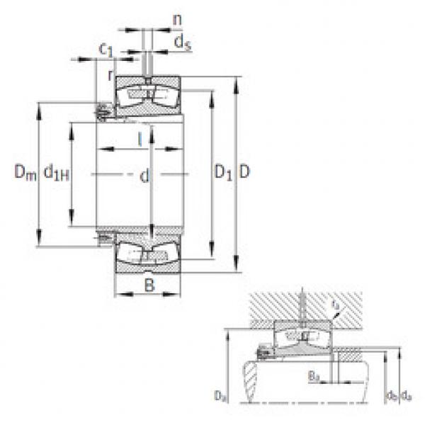 Bearing 239/850-K-MB+H39/850 FAG #5 image