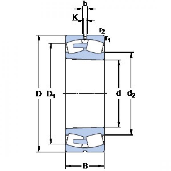 Bearing 239/950 CAK/W33 SKF #1 image