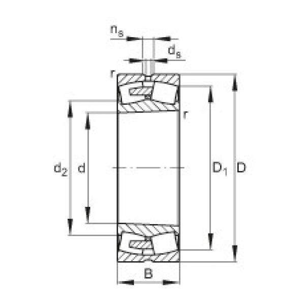 Bearing 24064-E1A-K30-MB1 FAG #5 image