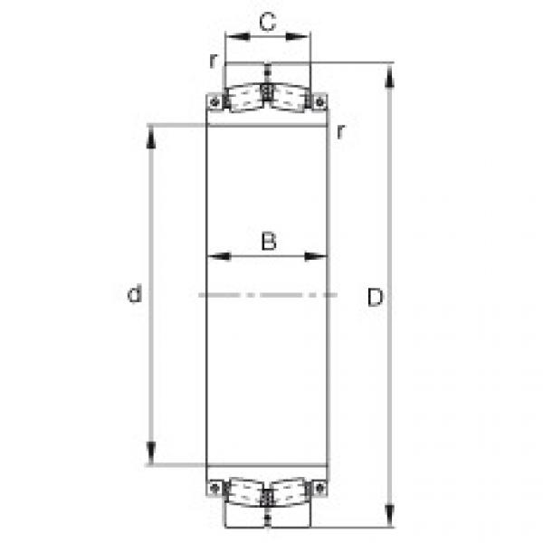 Bearing 241SM470-MA FAG #5 image