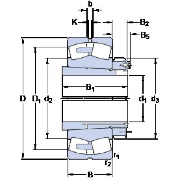 Bearing 22380 CAK/W33 + OH 3280 H SKF #1 image