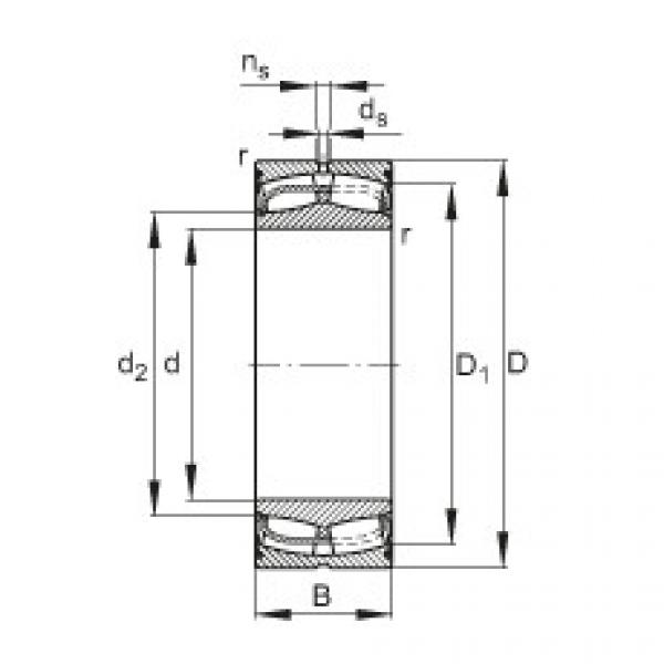 Bearing 24024-E1-2VSR FAG #5 image