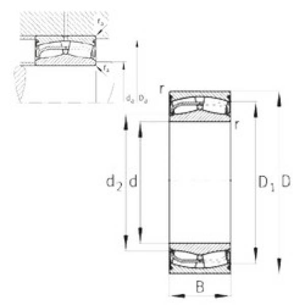 Bearing 24024-E1-2VSR-H40 FAG #5 image