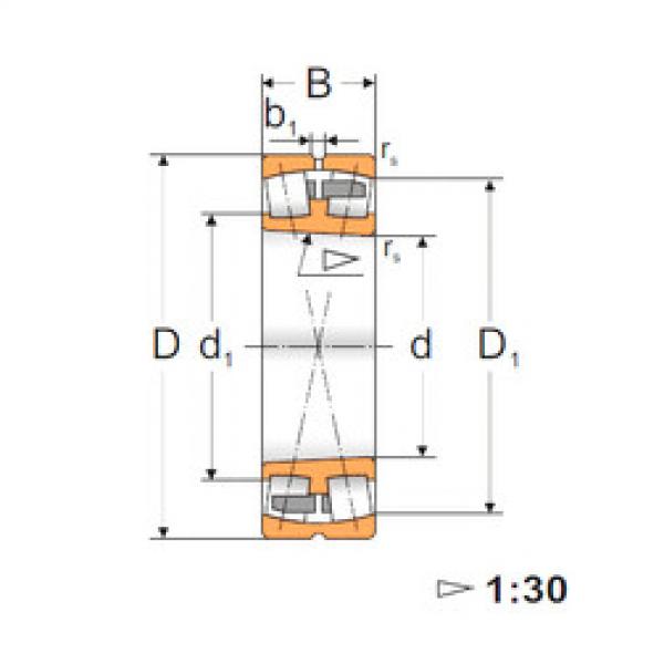 Bearing 24034 K30MBW33 MPZ #5 image