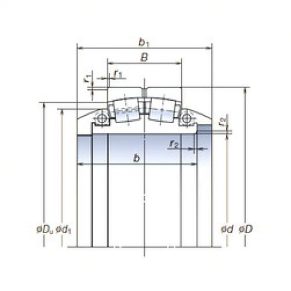 Bearing 950SLPT1451 NSK #5 image