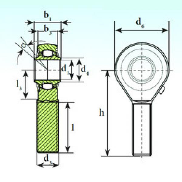 Bearing TSM 12 RB ISB #5 image