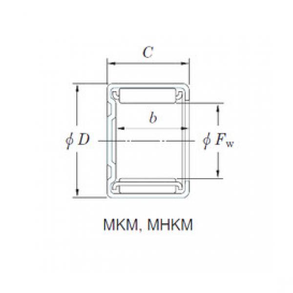 Bearing MHKM1510 KOYO #1 image