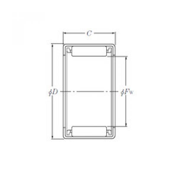 Bearing HK0306T2 NTN #5 image