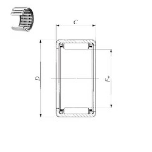 Bearing 7E-HKS 28X35X33/8A NTN #5 image