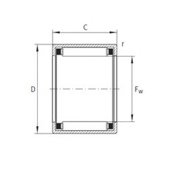 Bearing HK4512 INA #5 image