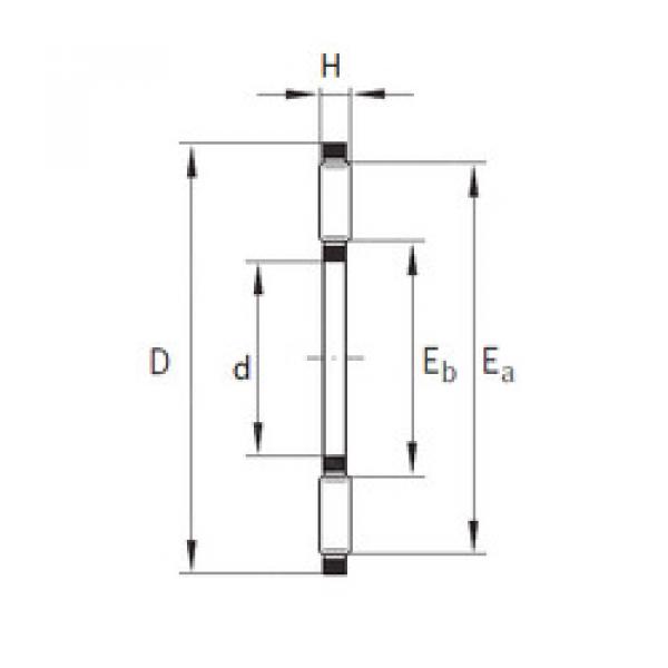 Bearing AXK170X200X5 INA #5 image