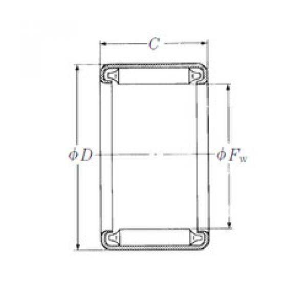 Bearing B-1010 NSK #5 image