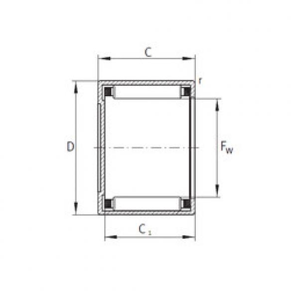 Bearing BCE107–1/2 INA #5 image