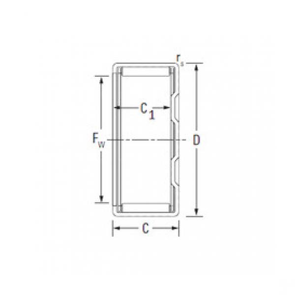 Bearing BK0408 KOYO #5 image