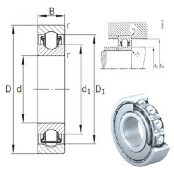 Bearing BXRE200-2Z INA #5 image