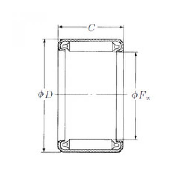 Bearing F-1210 NSK #5 image