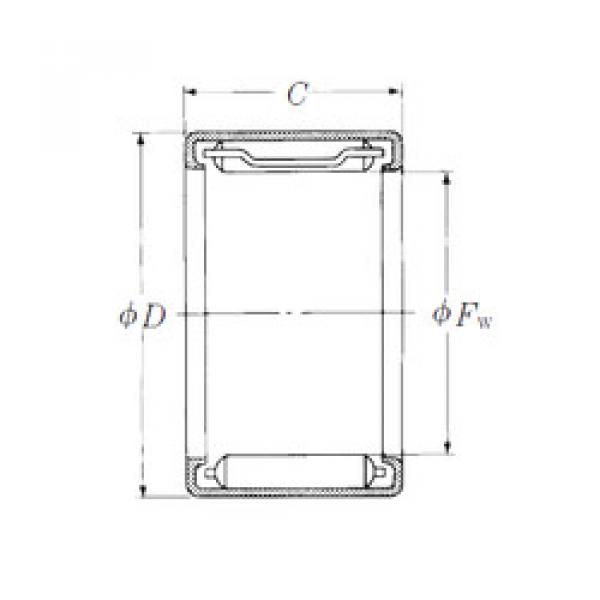 Bearing FJ-3512 NSK #5 image