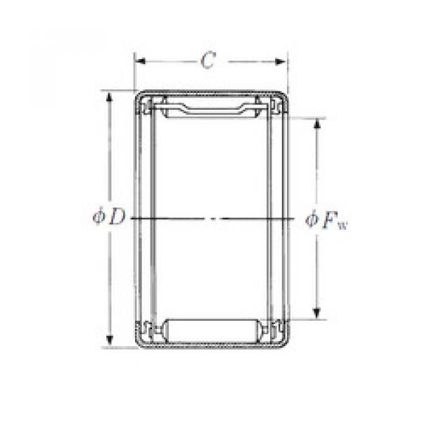 Bearing FJHTT-1216 NSK #5 image