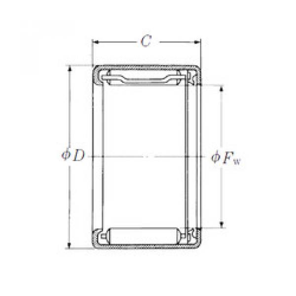 Bearing FJHT-1214 NSK #5 image