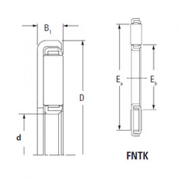 Bearing FNTK-1228 KOYO #5 image