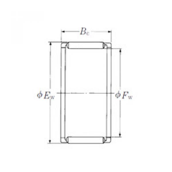 Bearing FWF-101410 NSK #5 image