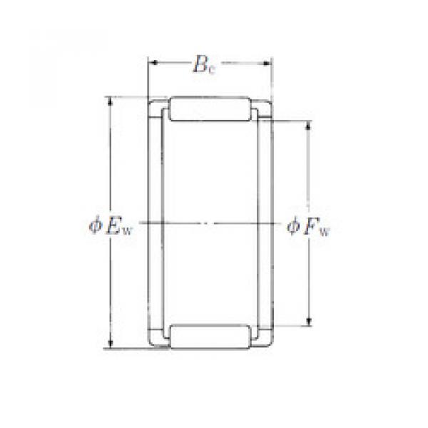 Bearing FWF-121610-E NSK #5 image