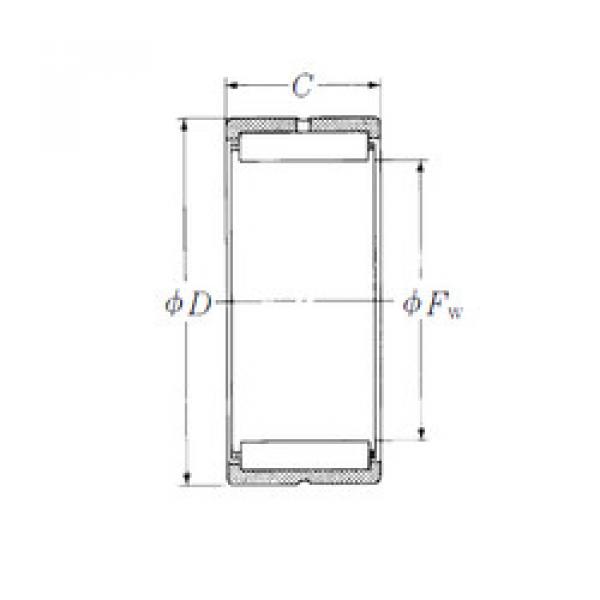 Bearing HJ-101812 NSK #5 image