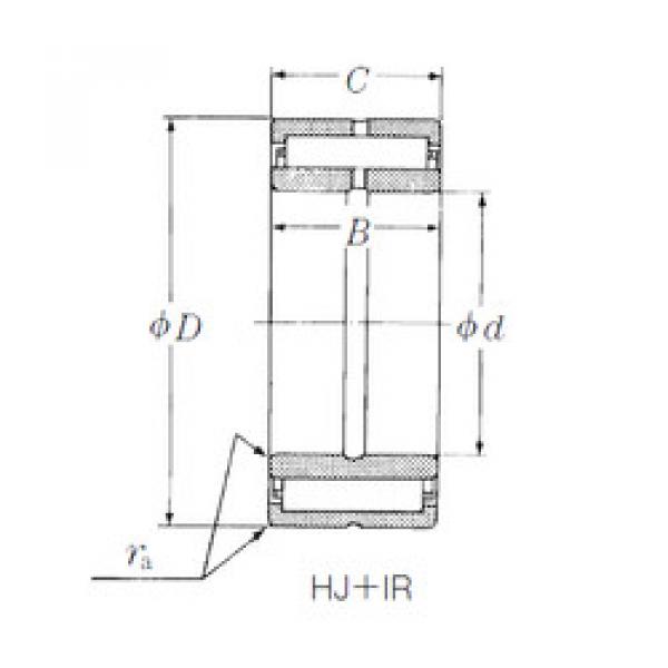 Bearing HJ-10412840 + IR-8810440 NSK #5 image