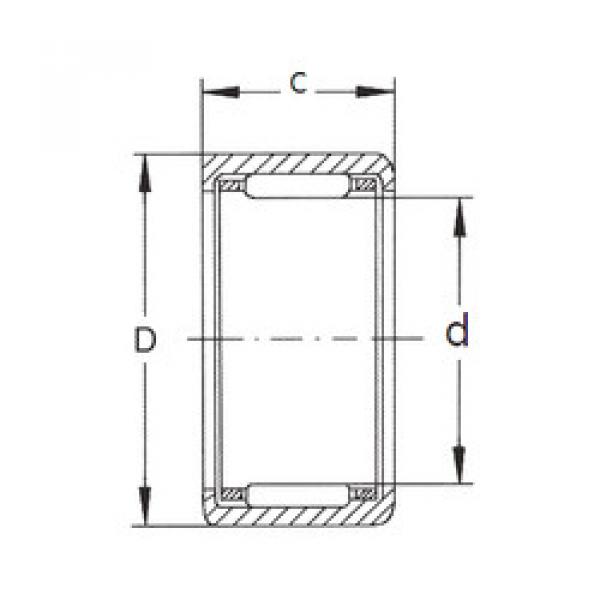 Bearing HK0509TN FBJ #5 image